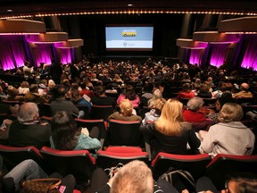 The crowd is shown at the Windsor International Film Festival's opening show on Thursday, October 27, 2022 at the Chrysler Theatre.