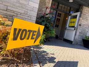 Guest column: Winds of change in Essex County municipal politics - Windsor Star 2 Signs invite Ward 4 voters to a polling station at the Willistead Manor in Windsor's Walkerville area on municipal Election Day, Oct. 24, 2022.