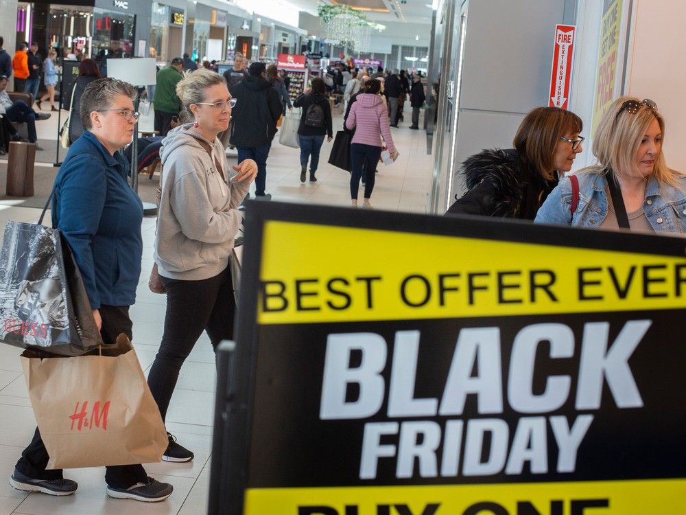 Windsor shoppers hit the stores for Black Friday