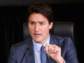 'Serene and confident I made the right choice.' Prime Minister Justin Trudeau testifies at the Public Order Emergency Commission in Ottawa on Friday, Nov. 25, 2022.
