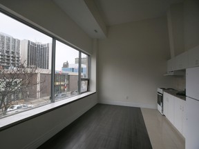 A newly built apartment unit at 28 Chatham Street East in downtown Windsor is shown on Tuesday, November 15, 2022.