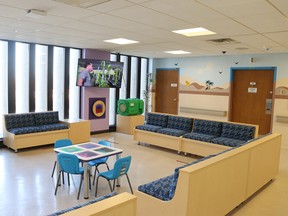 The newly renovated Smilezone at the Windsor Regional Hospital.