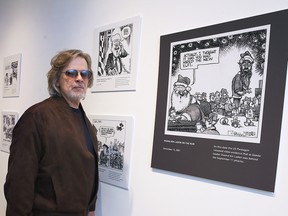 On Monday 14 November 2022, the University of Windsor School of Creative Arts will host an exhibition of the work of former Windsor Star Edited cartoonist Mike Glaston.
