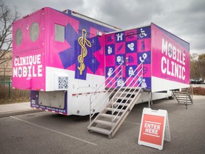 The Mobile Medical Support Truck is hosted by the John McGivney Children's Centre, on Wednesday, Nov. 16, 2022.