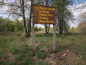 The Ojibway Prairie Provincial Nature Centre is shown on Monday, May 16, 2022.