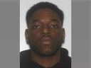 An image of Malique Caloo, 26, of Windsor, issued by police in relation to a fatal shooting that took place Nov. 28, 2022.