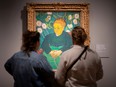 Visitors to the Detroit Institute of Art take in the museum's Van Gogh in America exhibit, on Wednesday, Nov. 9, 2022.