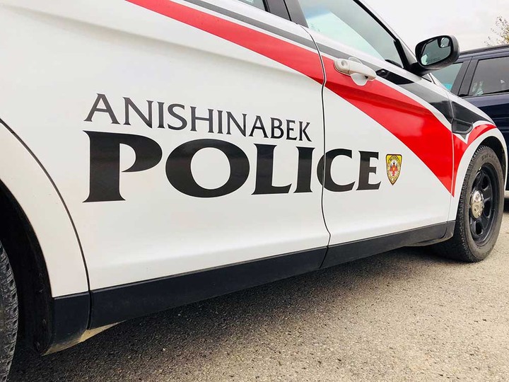  A vehicle of the Anishinabek Police Service is shown in this 2018 file photo.