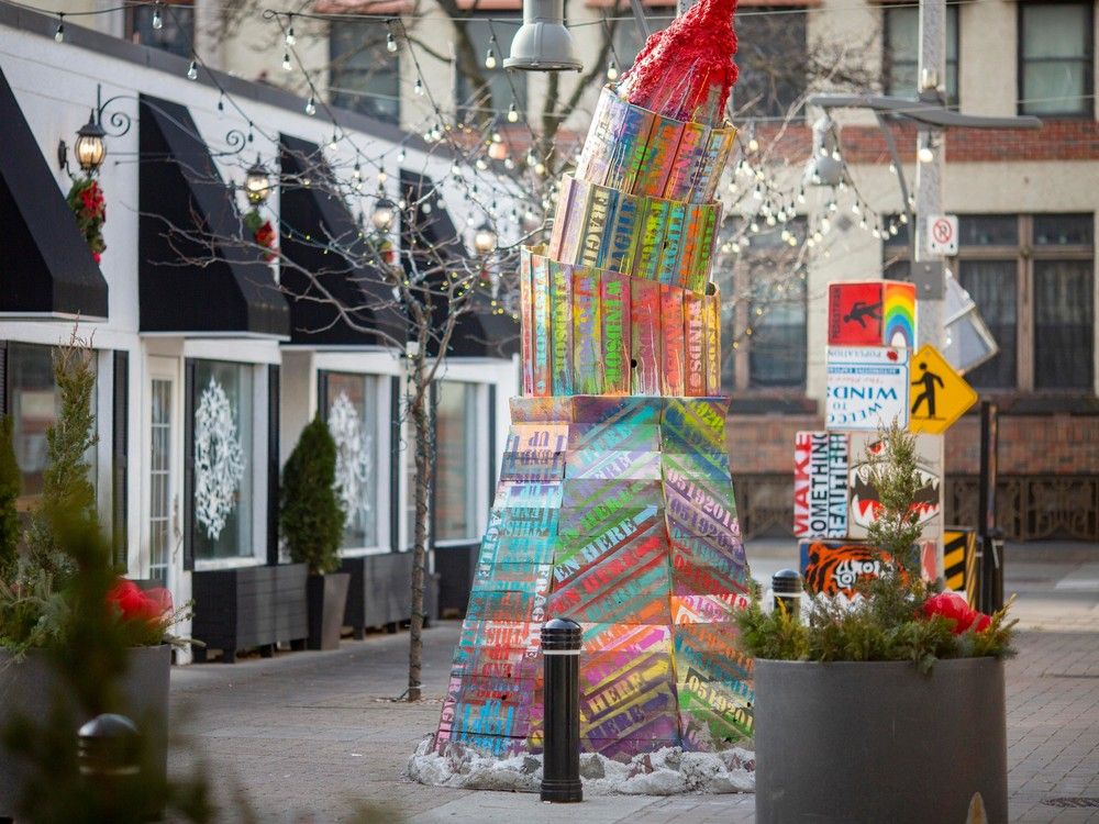 New sculptures on display on Maiden Lane | Canada.Com