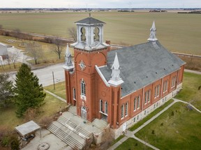 The Church of Annunciation in Stoney Point, which was just granted permission to be demolished, is seen on Wednesday, Dec. 14, 2022.