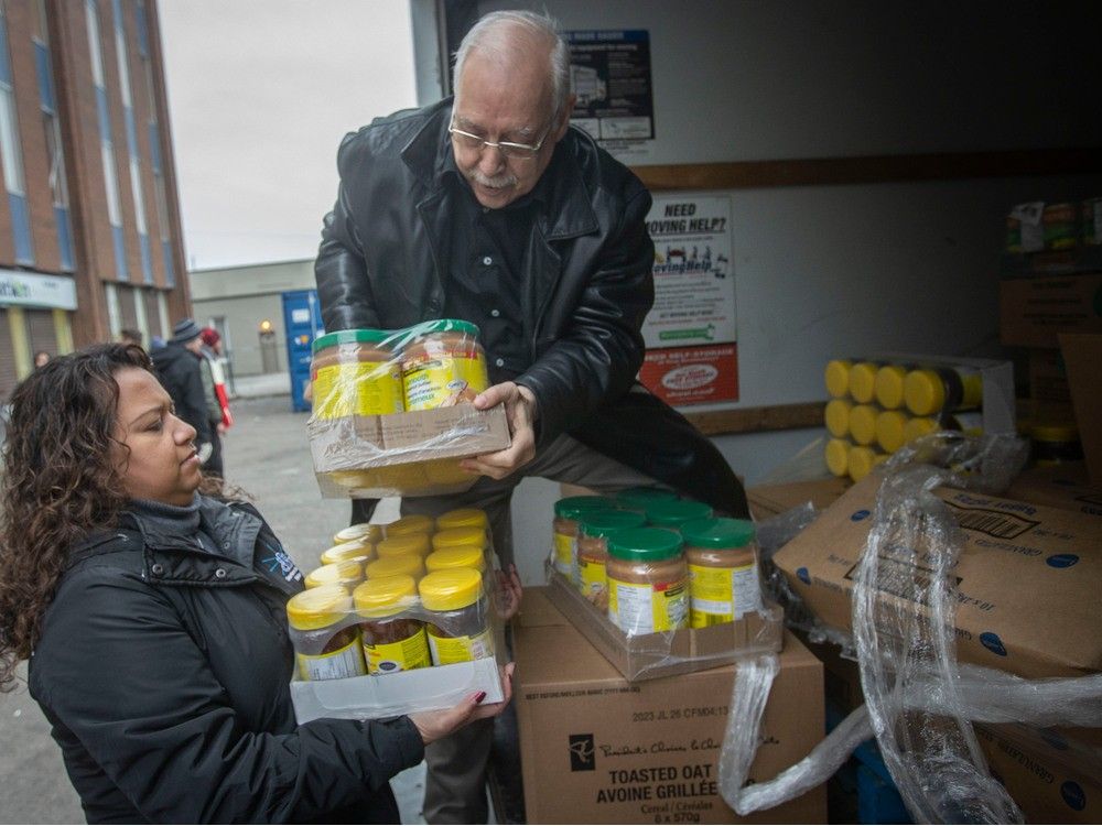 Downtown Mission reçoit un don opportun pour une banque alimentaire