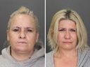 Doris McLean (left) and Jennifer Nickerson (right) are wanted by Windsor police in relation to stolen cheques. Images issued Dec. 13, 2022.