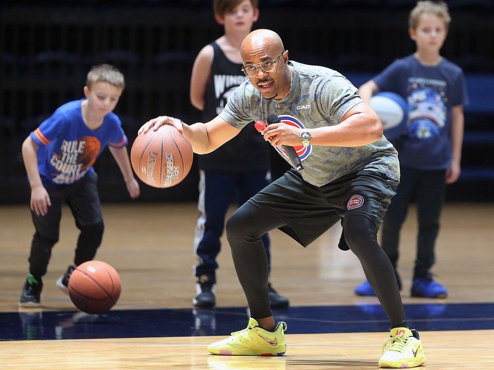 Detroit Pistons skills day a slam dunk for Windsor kids Windsor Star