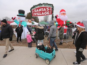 It was a well attended event at the first annual Santa's Village in Essex on Saturday, December 10, 2022.