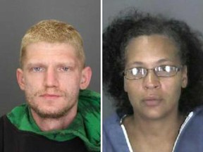 Devon Cain (left) and Kathryn Muise (right) of Windsor - both wanted by police in relation to alleged assaults against a female in a house on Parent Avenue.