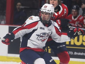 LaSalle's Nick Graniero made his OHL debut with the Windsor Spitfires during Thursday's win over the Oshawa Generals at the WFCU Centre.