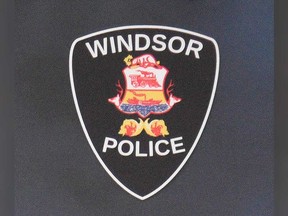 Insignia on a wall at Windsor Police Service headquarters.
