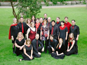 The Canadian Chamber Choir is shown in this 2014 photo.