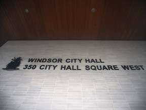 Windsor City Hall is shown on Tuesday, January 3, 2023. The city is rehiring workers terminated for not being vaccinated against COVID-19.