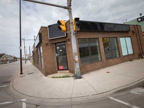 The location of the Consumption and Treatment Services site in downtown Windsor (prior to renovation) is shown in this 2021 file photo.