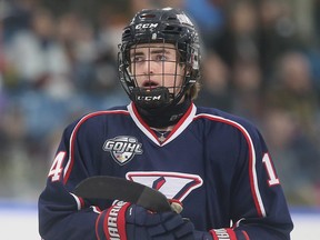 Belle River's Carson Woodall found his way home on Wednesday as the LaSalle Vipers' defenceman signed with the Windsor Spitfires after the club took him in the 10th round of the 2022 OHL Draft.