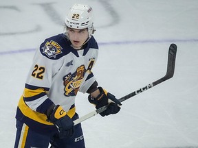 Tecumseh native and Erie Otters' defenceman Spencer Sova's strong second season in the OHL has him back on the NHL Draft radar.