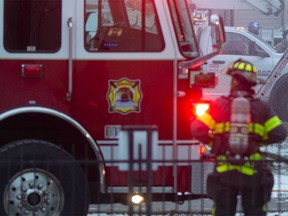Windsor Fire and Rescue Services at a scene in January 2021.