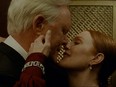 John Lithgow and Julianne Moore in "Sharper," premiering Feb. 17 on Apple TV+.