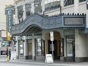 The exterior of the Capitol Theatre in downtown Windsor is shown in this 2005 file photo.