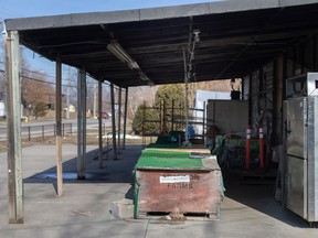 The recently closed Carrick’s Garden Centre on Malden Road in LaSalle is seen on Wednesday, Feb. 8, 2023. The business first opened in 1963.