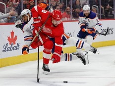 Larkin's first career hat trick lifts Red Wings over Devils, 5-2