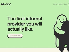 Oxio's website bills the company as "the first internet provider you will actually like."