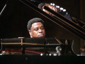The Windsor Symphony Orchestra performed a tribute to jazz legend Oscar Peterson on Sunday, February 12, 2023 at the Capitol Theatre. Pianist Thompson Egbo-Egbo performs with the symphony during the show.