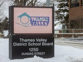 Thames Valley District school board in London. (Mike Hensen/The London Free Press)