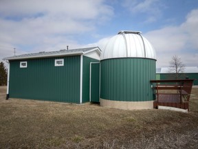 The Hallum Observatory in Comber is seen on Wednesday, March 1, 2023.