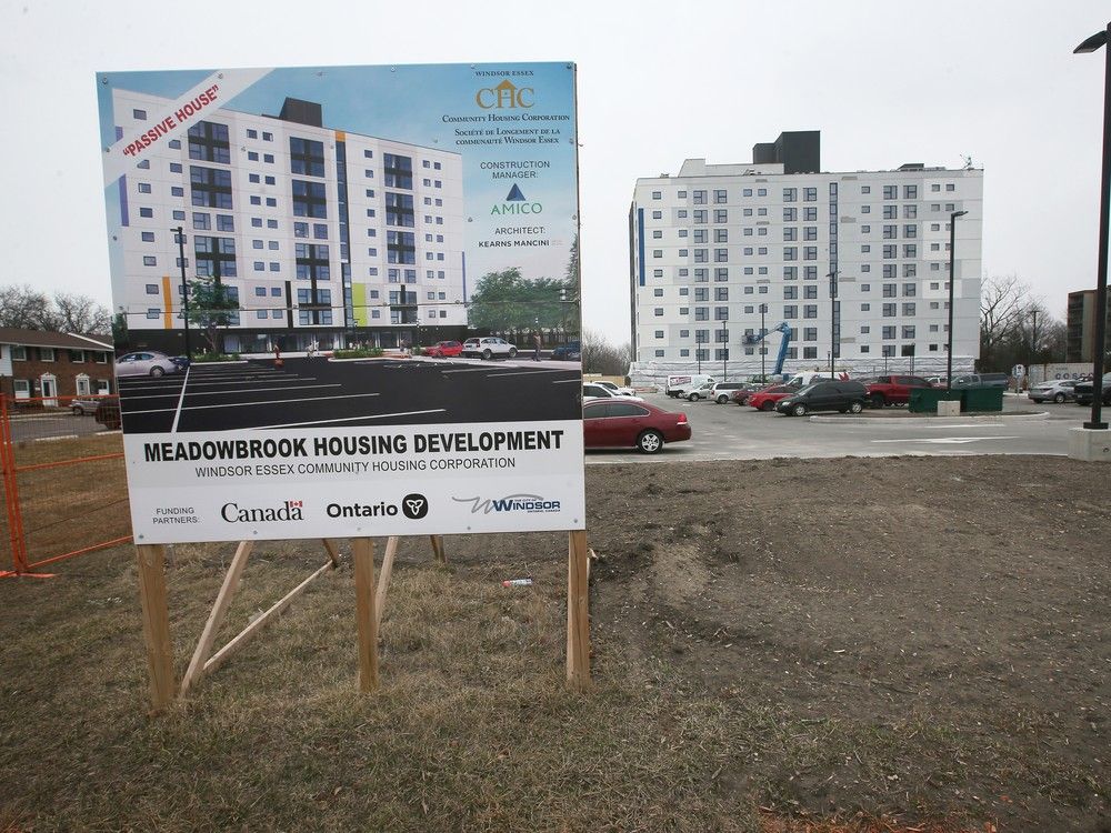 Windsor's first public housing project in decades now seeking renters