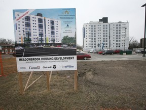 The Meadowbrook Housing Development in Windsor is shown on Friday, March 3, 2023.