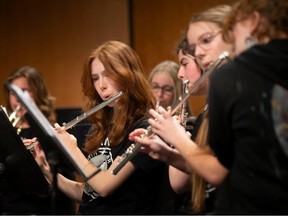 'Very inspirational.' MusicFest Windsor returned this week with 32 school musical groups performing at the Capitol Theatre through Thursday.  Here, members of Amherstburg's North Star High School Concert Band are shown performing on Tuesday, Mar. 28, 2023.