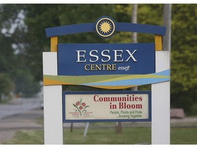he A municipal sign in Essex is shown on Saturday, May 22, 2021.