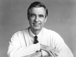 Children's performer Fred Rogers in an undated portrait photo.