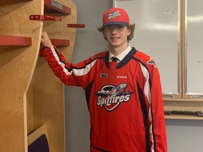 Windsor Spitfires' first-round pick Jack Nesbitt officially signed on with the club on Thursday.