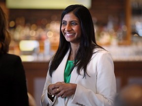 'Profound impact.' Dr. Sindu Kanjeekal is shown at the Windsor Cancer Centre Foundation's 2023 Lock Out Cancer Campaign kickoff event on Friday, April 28, 2023.