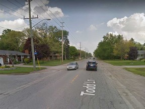The 2300 block of Todd Lane in LaSalle is shown in this Google Maps image.