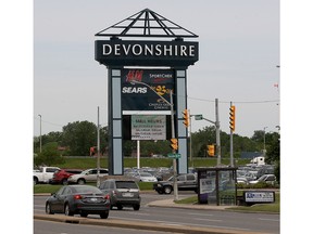 The intersection at 3100 block of Howard Avenue at Devonshire Mall.