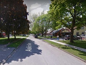 The 1200 block of Askin Avenue in Windsor is shown in this Google Maps image.