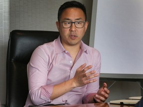 Dr. Andrew Park, president of the Ontario Medical Association is shown in Windsor on Thursday, May 4, 2023.