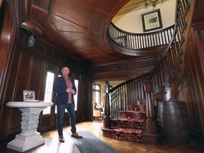 Walkerville heritage icon. Vern Myslichuk, owner of the Low-Martin House, is shown inside his storied residence on Tuesday, May 23, 2023. It's now on the market for $3.4 million.
