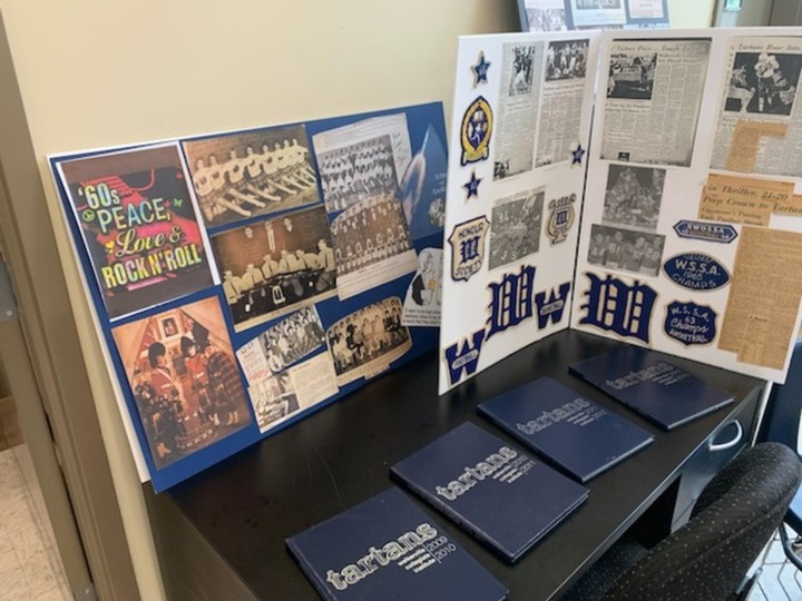  Memorabilia from Walkerville Collegiate Institute’s history were on display Saturday as part of the school’s 100th anniversary celebration.