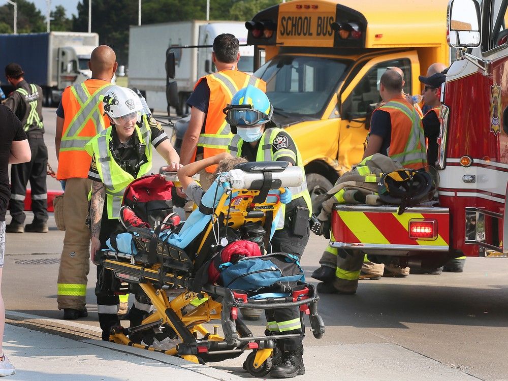 Children injured in Windsor school buscar collision Flipboard