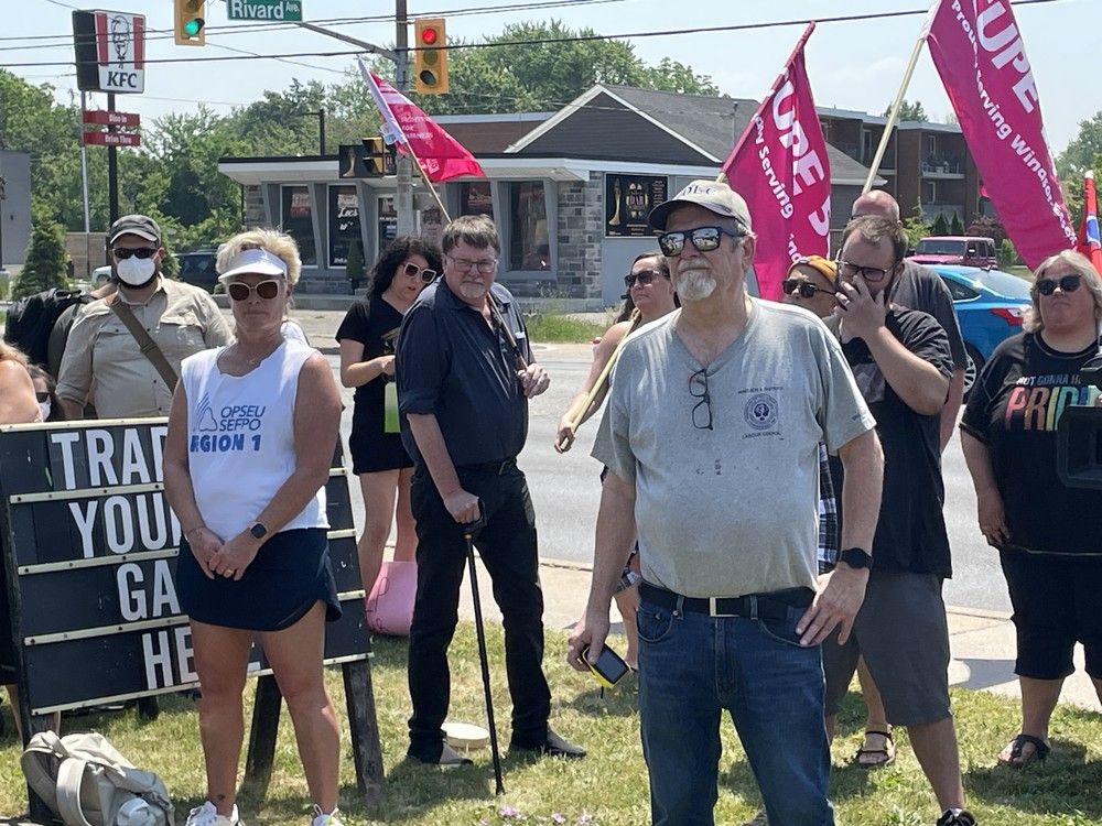 Les syndicats protestent contre le gouvernement Ford |  Étoile de Windsor